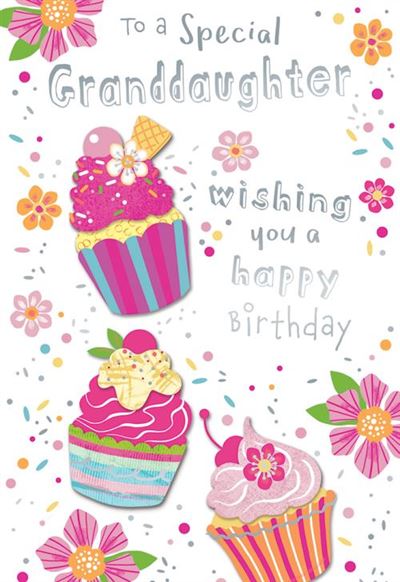 GREETING CARDS :: HAPPY BIRTHDAY :: GRANDDAUGHTER - Balloons 4 ALL
